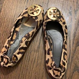 Tory Burch cheetah flats